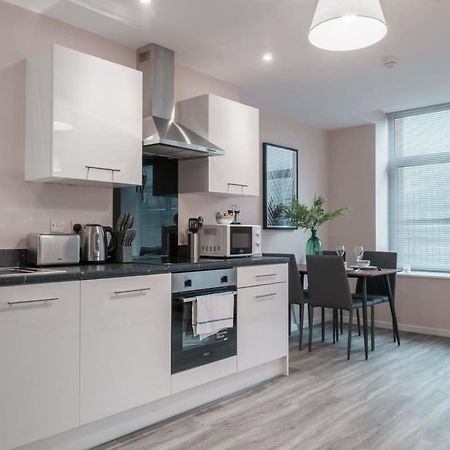 Contemporary 2 Bed Manchester Apartment - Sleeps 4 Dış mekan fotoğraf