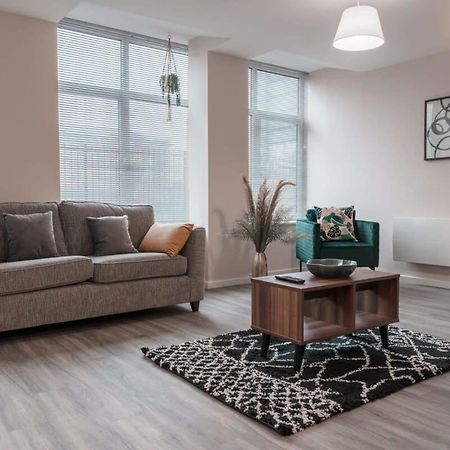 Contemporary 2 Bed Manchester Apartment - Sleeps 4 Dış mekan fotoğraf