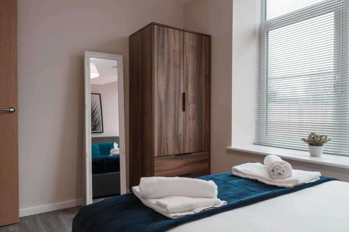 Contemporary 2 Bed Manchester Apartment - Sleeps 4 Dış mekan fotoğraf